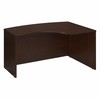 Bush Business Furniture BBF Series C 60W Right Handed Bow Front U Shaped Desk with Hutch and Storage in Mocha Cherry SRC092MRSU